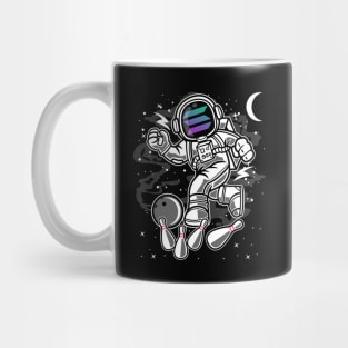 Astronaut Bowling Solana SOL Coin To The Moon Crypto Token Cryptocurrency Blockchain Wallet Birthday Gift For Men Women Kids Mug